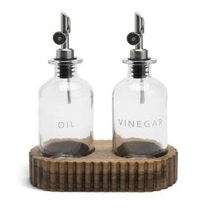 Habitat Set of 2 Oil Pourers With Stand
