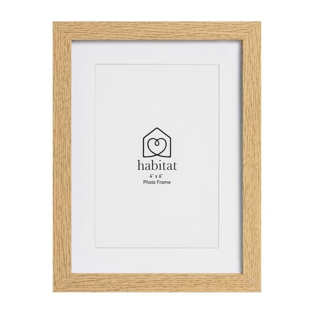 Habitat Oak effect Single Mount - 4x6" - gallery image 1