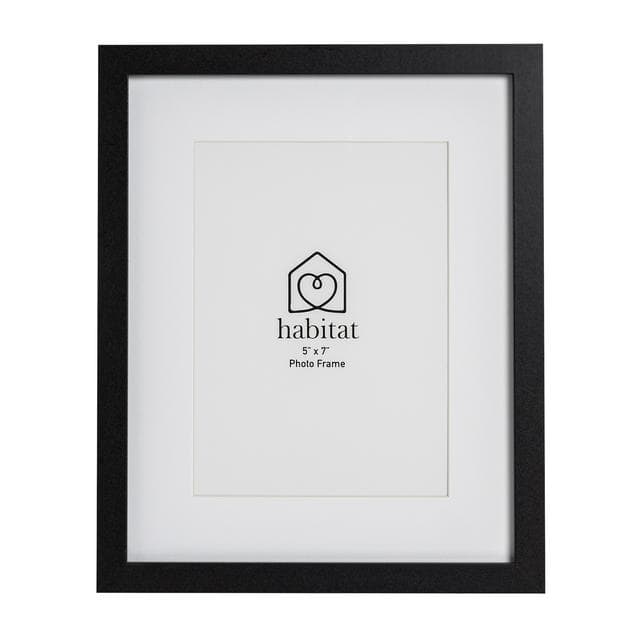 Habitat Single Mount Frame - Black - 5x7" - gallery image 1