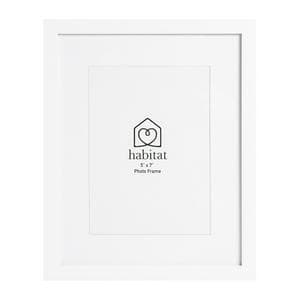 Habitat Single Mount Frame - White - 5x7"