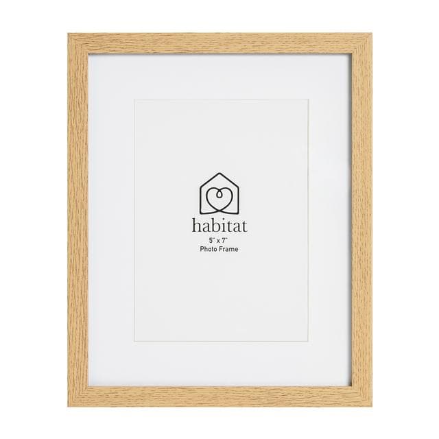 Habitat Oak effect Single Mount - 5x7" - gallery image 1