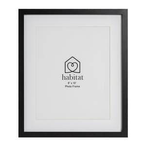 Habitat Single Mount Frame - Black - 8x10"