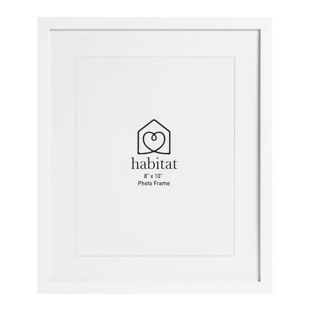 Habitat Single Mount Frame - White - 8x10" - gallery image 1