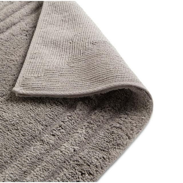 Habitat Deep Pile Bath Mat - Silver - gallery image 4