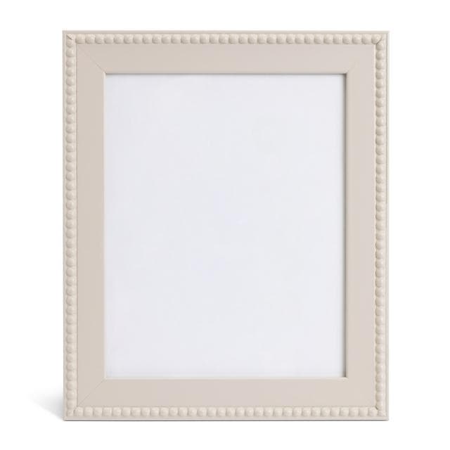 Habitat Beaded Wooden Picture Frame - Grey - 30x25cm - gallery image 1