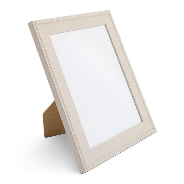 Habitat Beaded Wooden Picture Frame - Grey - 30x25cm - gallery image 3