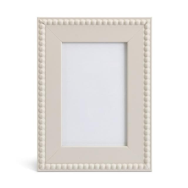 Habitat Beaded Wooden Picture Frame - Grey - 20x15cm - gallery image 1