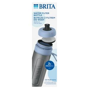 BRITA Sports Water Filter Bottle Model Active - Dark Blue - 600ml