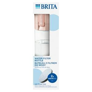 BRITA 600ml Water Filter Bottle - Apricot