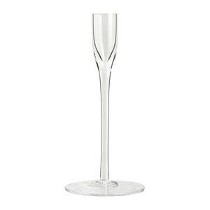 Habitat Tall Clear Stem Small Glass Taper Holder