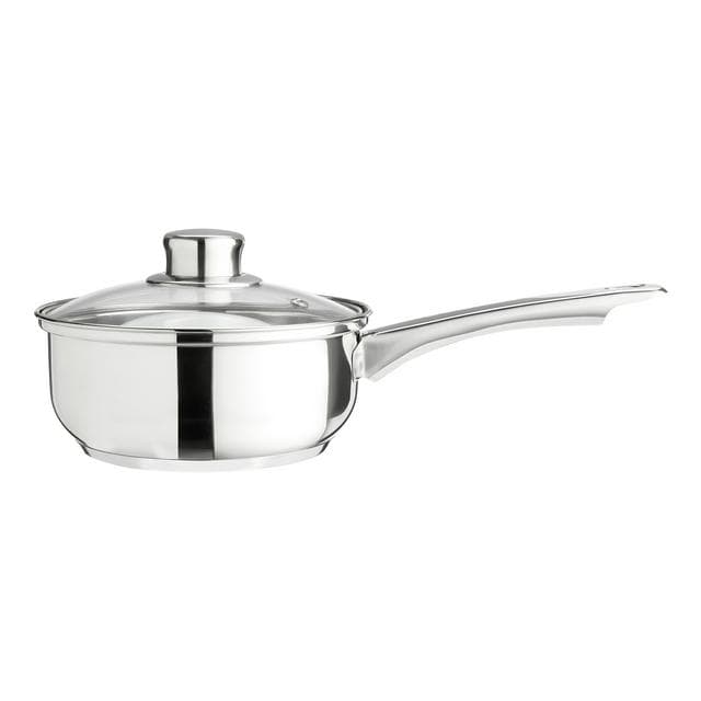 Sainsbury's Home 16cm Stainless Steel Saucepan - gallery image 1
