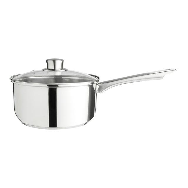 Sainsbury's Home 20cm Stainless Steel Saucepan - gallery image 1