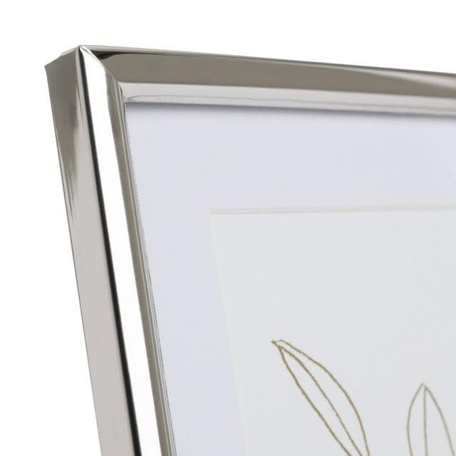 Habitat Skinny Metal Picture Frame - Silver - 19x14cm - gallery image 4