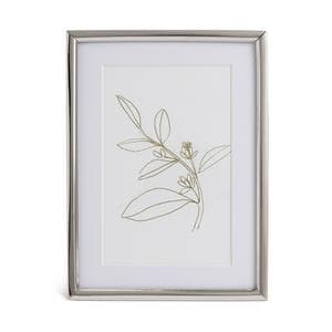 Habitat Skinny Metal Picture Frame - Silver - 19x14cm