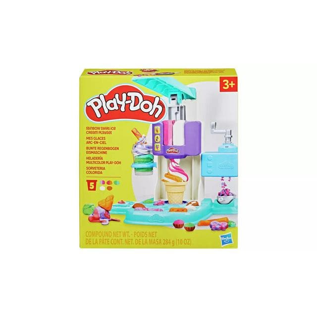 Play-Doh Rainbow Swirl Ice Cream Playset - gallery image 2