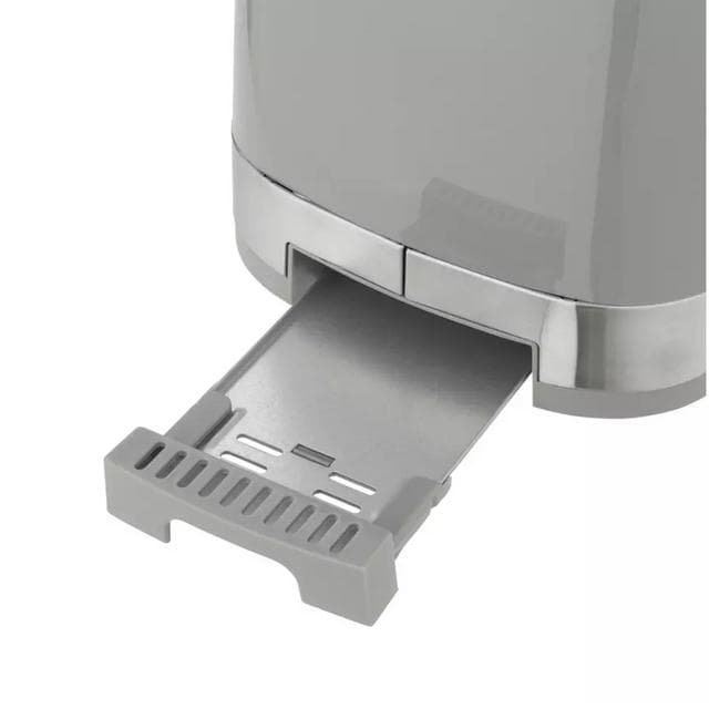 Cookworks Illuminated 2 Slice Toaster - Grey Plastic - gallery image 4