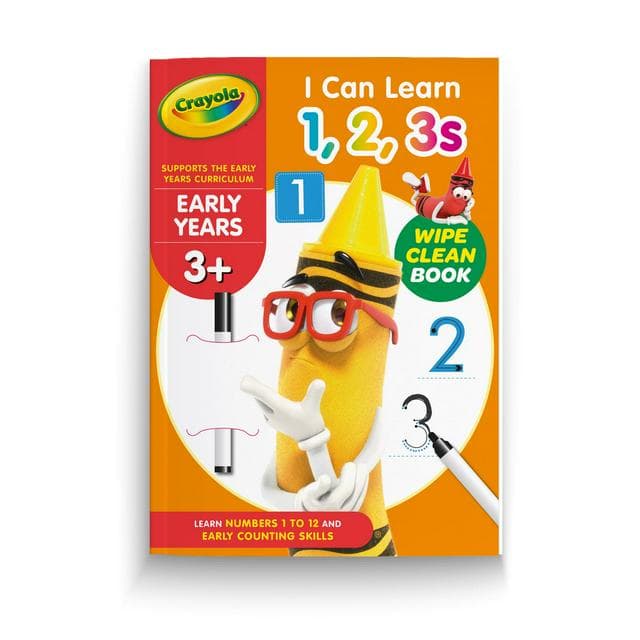 Crayola Wipe Clean Workbook 3+ Assortment - gallery image 2