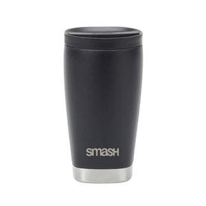 Smash Black Stainless Steel Coffee Cup