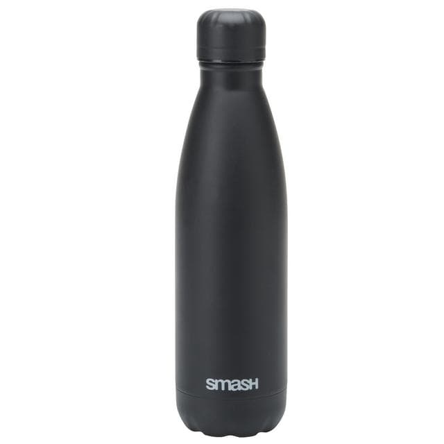 Smash Black Stainless Steel Bottle - 500ml - gallery image 1