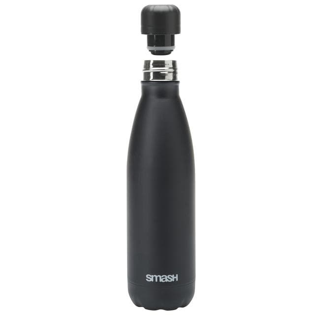 Smash Black Stainless Steel Bottle - 500ml - gallery image 2