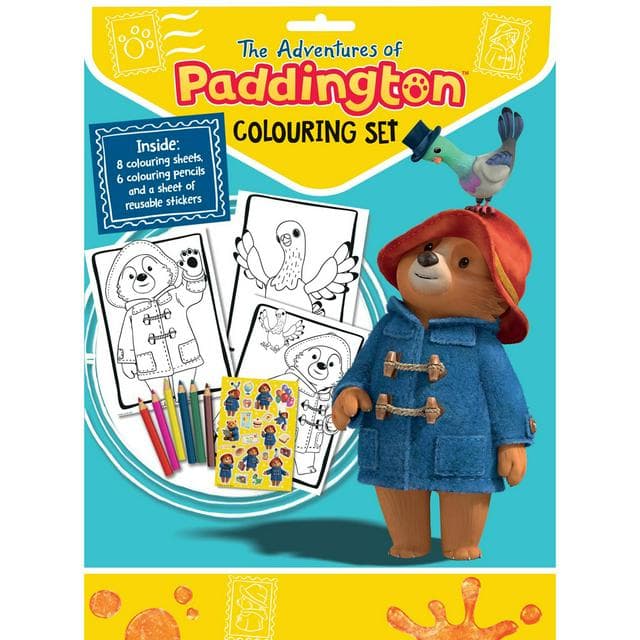 Paddington Bear Colouring Set - gallery image 1