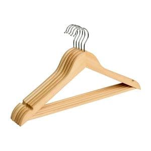 Habitat Pack of 5 Wooden Hangers