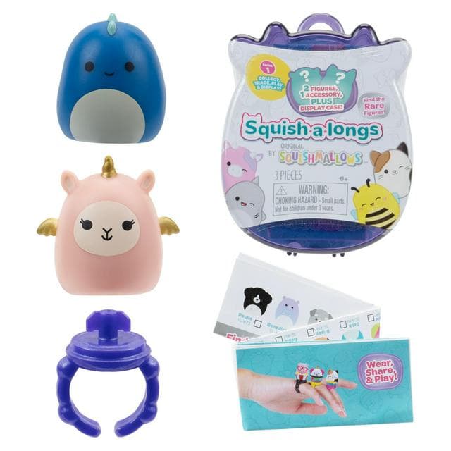 Squishmallows Pack of 2 Squish-a-Longs - gallery image 1