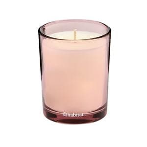 Habitat Scented Pink Stripe Boxed Candle - Pepper & Cassis