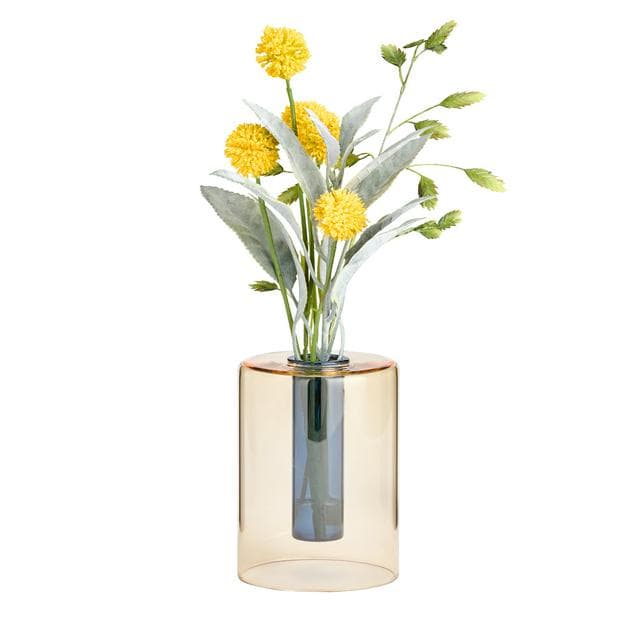 Sainsbury's Home Bud Vase Arrangement - Yellow - gallery image 1