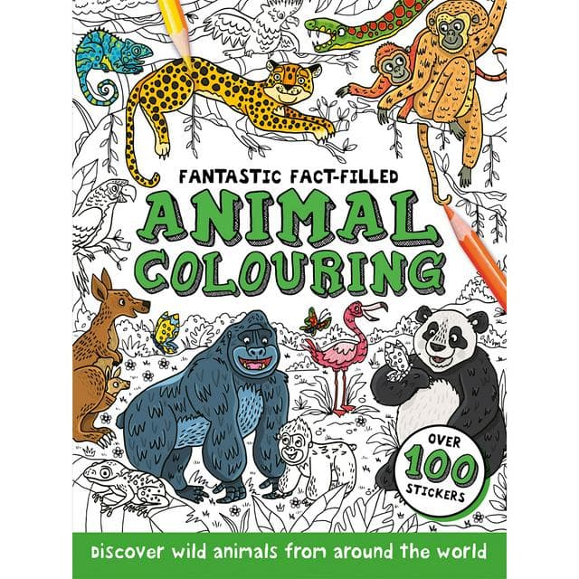 Fact Filled Animal/Dino Colouring - gallery image 1