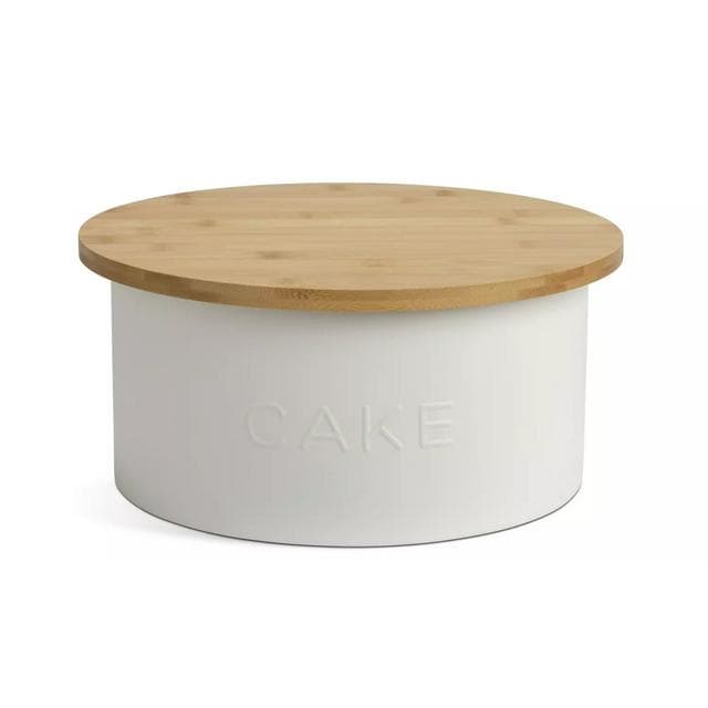 Habitat Embossed Text Cake Tin - gallery image 1