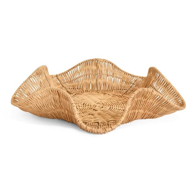 Habitat Rattan Wave Tray - gallery image 1