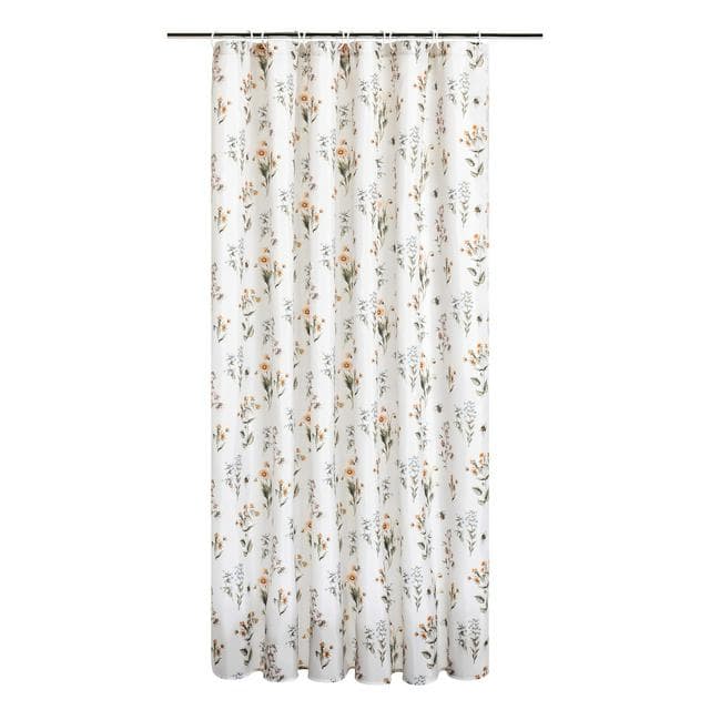 Sainsbury's Home Bee Print Shower Curtain - gallery image 1
