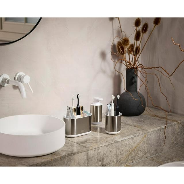 Joseph Joseph Duo Steel Soap Pump - Chrome - gallery image 4