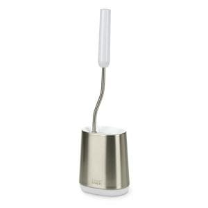 Joseph Joseph Duo Flex Lite Steel Toilet Brush - Chrome