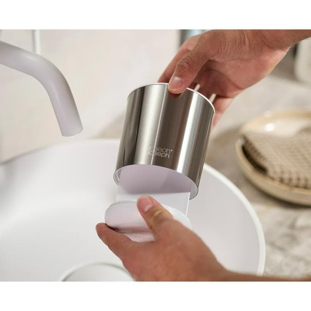 Joseph Joseph Duo Steel Small Toothbrush Caddy - Chrome - gallery image 3
