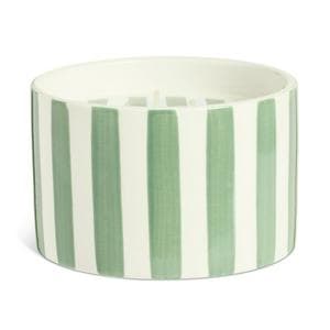 Habitat Scented Green Ceramic Large Candle - Spiced Bergamot & Ginger