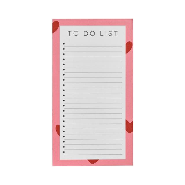 Sainsbury's Home Hearts To Do List Handy Pad - gallery image 1