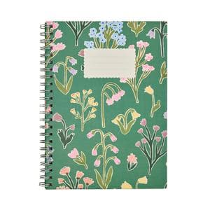 Sainsbury's Home A4 Floral Wiro Notebook