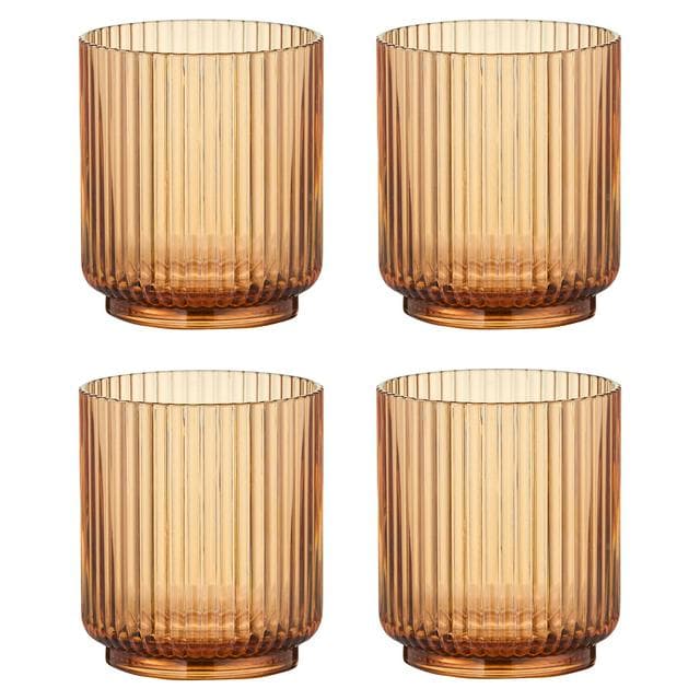 Habitat Amber Ribbed Tumbler - gallery image 1