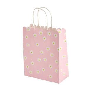 Sainsbury's Home Pack of 10 Scalloped Daisy Print Party Gift Bags