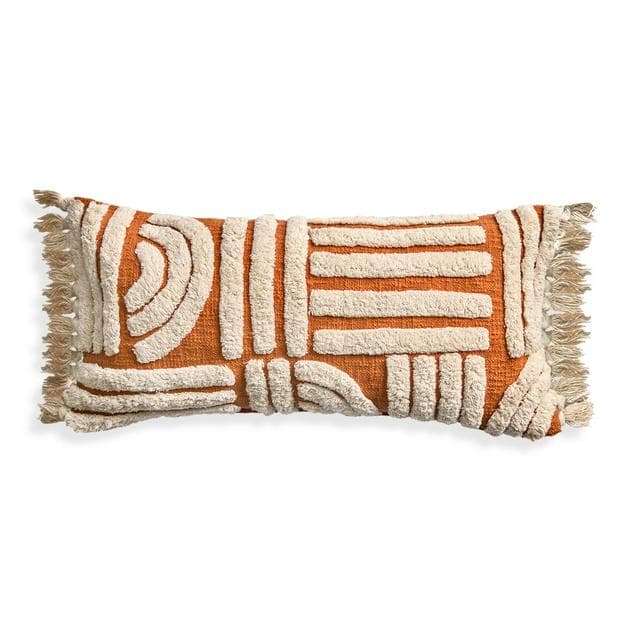 Habitat Tufted? Cushion - Rust - 30x60 - gallery image 2