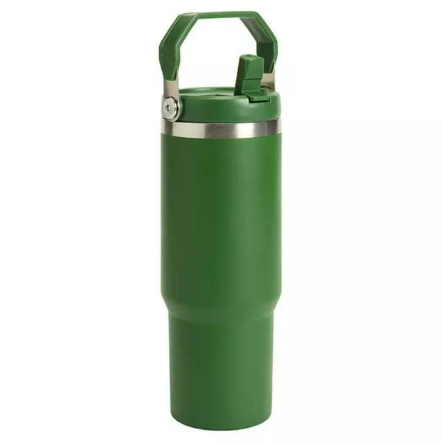 Sainsbury's Home Swivel Handle Green Travel Mug - 840ml - gallery image 2