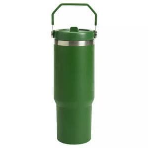 Sainsbury's Home Swivel Handle Green Travel Mug - 840ml