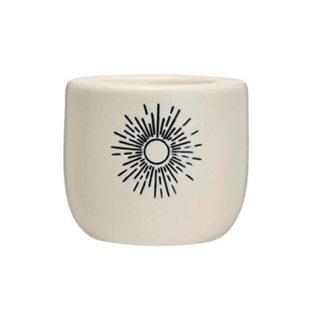 Habitat Ceramic Candle Holder Sunrise - gallery image 1