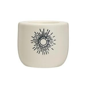 Habitat Ceramic Candle Holder Sunrise