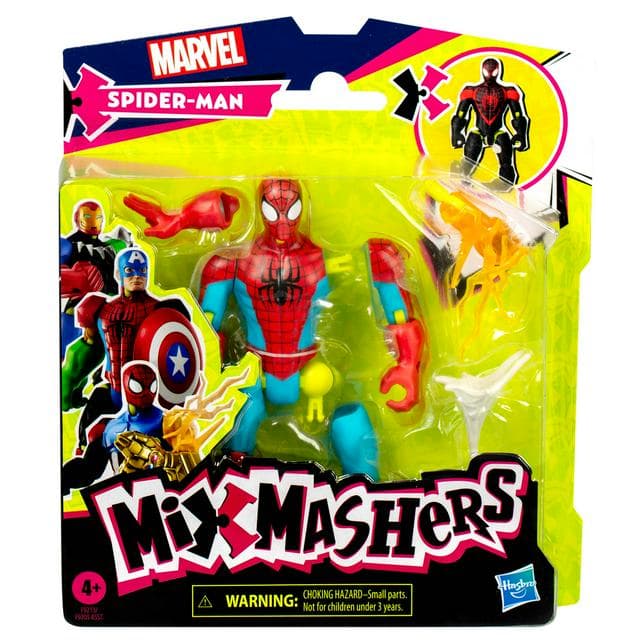 Marvel Spider-Man Mix Mashers Action Figures Assortment - gallery image 1