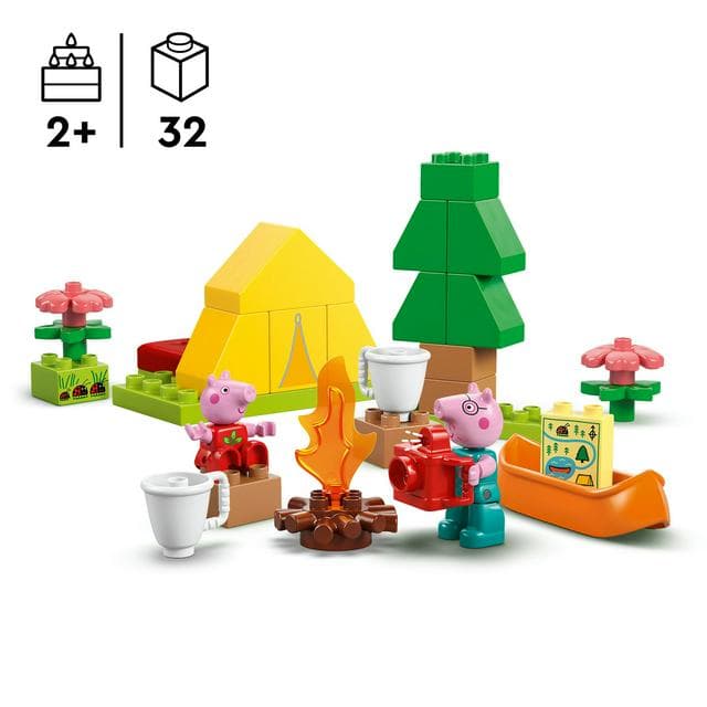 LEGO Duplo Peppa Pig Camping Trip Building Toy 10452 - gallery image 2