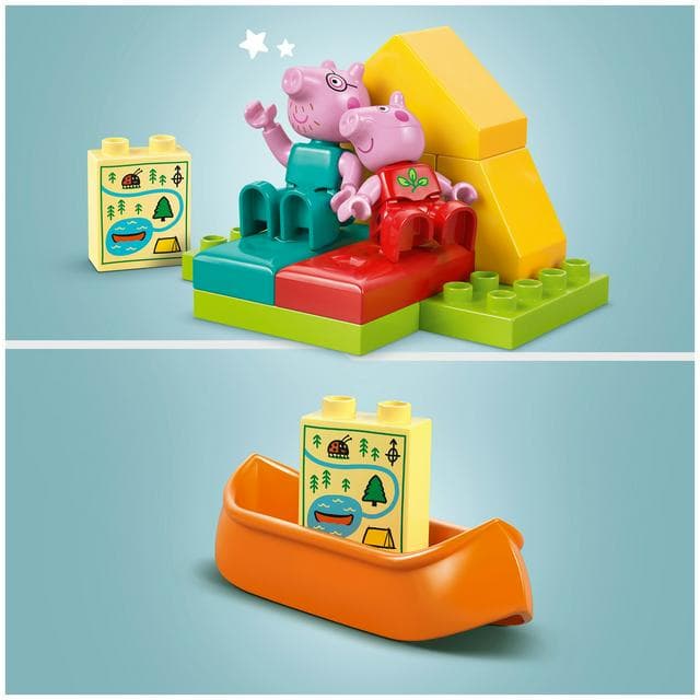 LEGO Duplo Peppa Pig Camping Trip Building Toy 10452 - gallery image 3