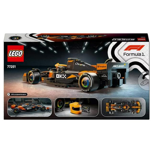 LEGO Speed Champions McLaren F1 Team MCL38 Race Car 77251 - gallery image 5